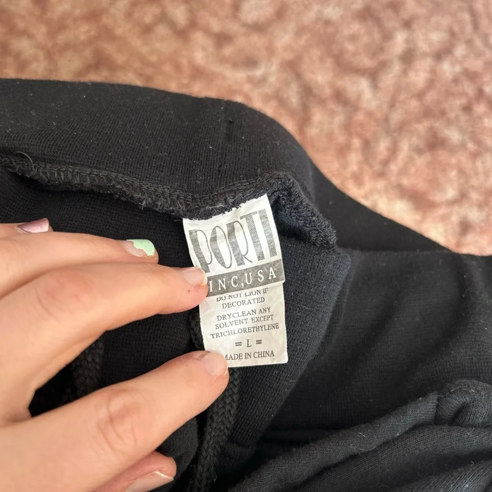 Drawstring Sweatpants Shorts - Picture 3 of 4